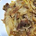 おゆう✼'s cooksnap of when they made 豚肉と玉葱の味噌炒め.