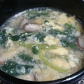 英ちゃん♪'s cooksnap of when they made 簡単◆しいたけとほうれん草の中華スープ.
