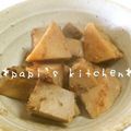 papikun's cooksnap of when they made やつがしらの煮物.
