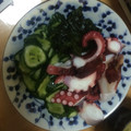 ともぱんたから's cooksnap of when they made たこときゅうりの酢の物.