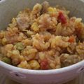 妙香ママ's cooksnap of when they made 炊飯器で!!チキントマトカレーピラフ♪.
