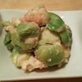 kazu3838's cooksnap of when they made そら豆と明太クリームチーズの和え物.