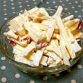 カシワクラナオコ's cooksnap of when they made リンゴとセロリとクルミのサラダ.