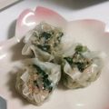 2525招き猫's cooksnap of when they made ほうれん草シューマイ.