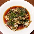 わこちゃん☻'s cooksnap of when they made 鯖の竜田揚げ☆香味ダレとレモンでマリネ風.
