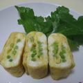 キタソン's cooksnap of when they made 三つ葉のたまご焼き.