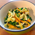スヌンピ's cooksnap of when they made 母から教わった♫油揚げと大根の葉の炒め物.