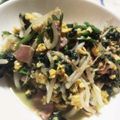 かほたくhy's cooksnap of when they made もやし炒め　小松菜＋卵ver..