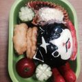 ともむす's cooksnap of when they made 妖怪ウォッチ　フユニャンのキャラ弁.