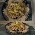 ゆういちゆうか's cooksnap of when they made 豚こま肉とキャベツの醤油こしょう炒め♡.