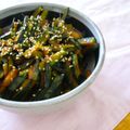 mikkusan's cooksnap of when they made 南瓜の皮でキンピラ！.