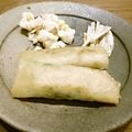 かよなみ's cooksnap of when they made 春キャベツの揚げ春巻き。.