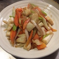 min0614's cooksnap of when they made ★イカと長ねぎの炒め物★.