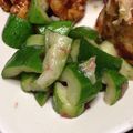 鈴木's cooksnap of when they made きゅうりの梅肉和え♪.