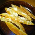aochan☆'s cooksnap of when they made 簡単に手作りオレンジピール.
