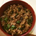 25250025's cooksnap of when they made ご飯のお供♪茄子とピーマンの挽き肉炒め.