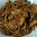 kujimieaka's cooksnap of when they made 隠し味２つ＋ポイント１つ！豚のしょうが焼.