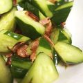 はなきたく's cooksnap of when they made ベーコン入り♪きゅうりのマリネ.