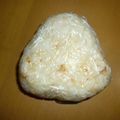ちっはりん's cooksnap of when they made 梅マヨ＆チーズ☆おにぎり.
