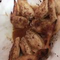 ♡モモリーヌ♡'s cooksnap of when they made 居酒屋気分♡手羽先の一味焼き.