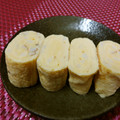 赤い電話's cooksnap of when they made 刻み竹輪のふわふわ卵焼き.