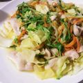 はるたんママ0727's cooksnap of when they made 鶏肉とざく切りキャベツのコショウ炒め.