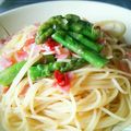 ちえたろう's cooksnap of when they made 菜の花とアンチョビベーコンのパスタ.