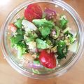 れあきち's cooksnap of when they made ヘルシー！！野菜とえびのキヌアサラダ☆.