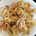 ねぎま＠ＣＴＭ's cooksnap of when they made もやしベーコン炒め卵入り.