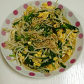 楽ちん楽ちん's cooksnap of when they made 簡単　節約　もやしとニラの炒めもの.