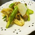 クックあこ's cooksnap of when they made かぶ＆アスパラ アンチョビソース炒め.