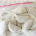 のん＊＊'s cooksnap of when they made 餃子の冷凍保存.