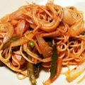 とんきち８９８９'s cooksnap of when they made 大人なナポリタン.