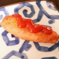 ほらこの友's cooksnap of when they made HMで、ミニアメリカンドック♪.