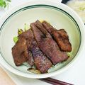 旦那は皿洗い's cooksnap of when they made ベトナム風 焼肉丼.