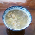 ﾗｯｾﾙ2000's cooksnap of when they made もやしと白菜のかき玉スープ.