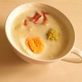 komugiko4's cooksnap of when they made とろ～り温まる♡蓮根ホットミルクスープ.