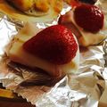komugiko4's cooksnap of when they made 餃子の皮de苺❤マシュマロの大福風.