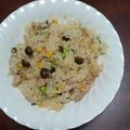 ♡美季♡'s cooksnap of when they made 炊飯器で作る♪炊き込みチキンピラフ.