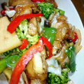 のりぴー！'s cooksnap of when they made ＊鶏肉と旬の野菜のトウチジャン炒め＊.