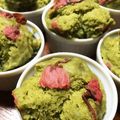 ゆきちゃなよ's cooksnap of when they made HMと豆腐で♪　抹茶風味の桜蒸しパン❀.