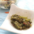 youich's cooksnap of when they made わさび菜のおかか和え.