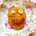 メルティローズ's cooksnap of when they made ナゲットおばけ☆.