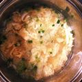 まひここ♡'s cooksnap of when they made ふわふわたまごスープ.