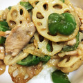クックD0FHRJ☆'s cooksnap of when they made 豚肉とれんこんの味噌炒め★.