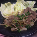 ♡YKitchen♡'s cooksnap of when they made 牛薄切り肉のさっぱり塩ダレ炒め.
