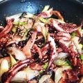 クックRI7ZQE☆'s cooksnap of when they made するめいかと長ネギのやみつき塩昆布炒め！.