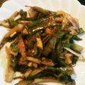 ringoochan's cooksnap of when they made うどのきんぴら　～コツが２つあります～.