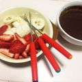 なかびー's cooksnap of when they made 簡単❗チョコレートフォンデュ.
