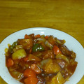 じんちゃんまま's cooksnap of when they made 残った唐揚げで、簡単！酢鶏♡.